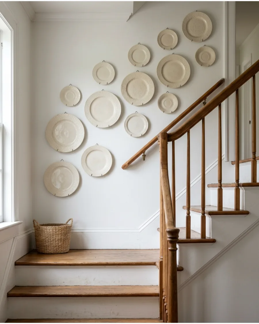 46. Staircase Plate Wall