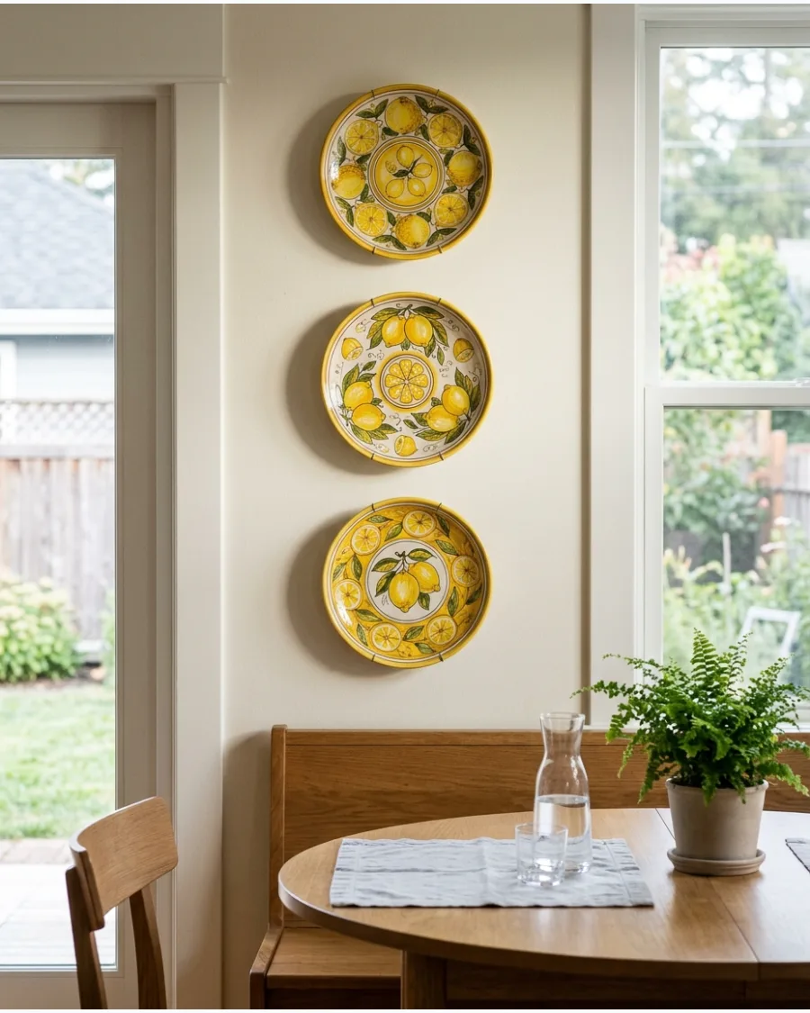 6. Trio of Statement Plates