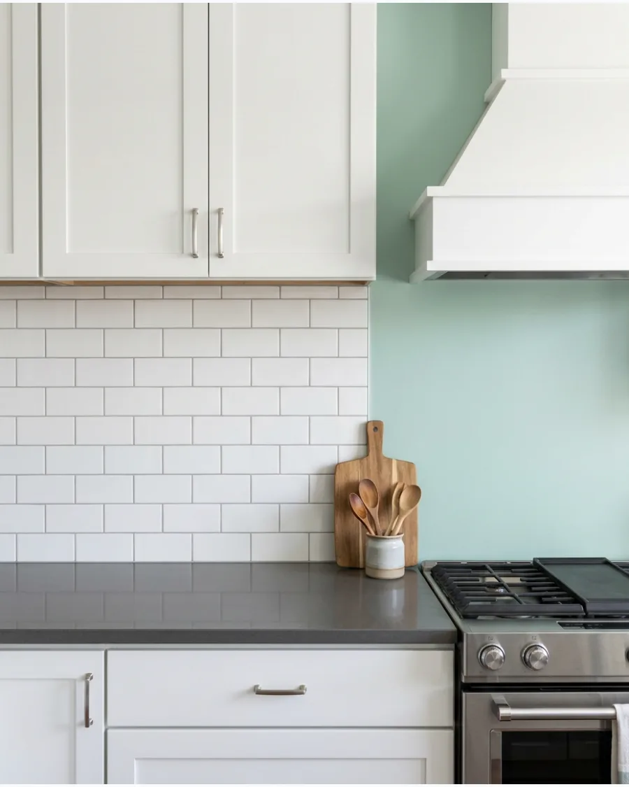 22. Pale Seafoam Green