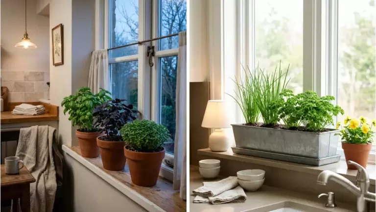 50 Kitchen Window Plant Ideas