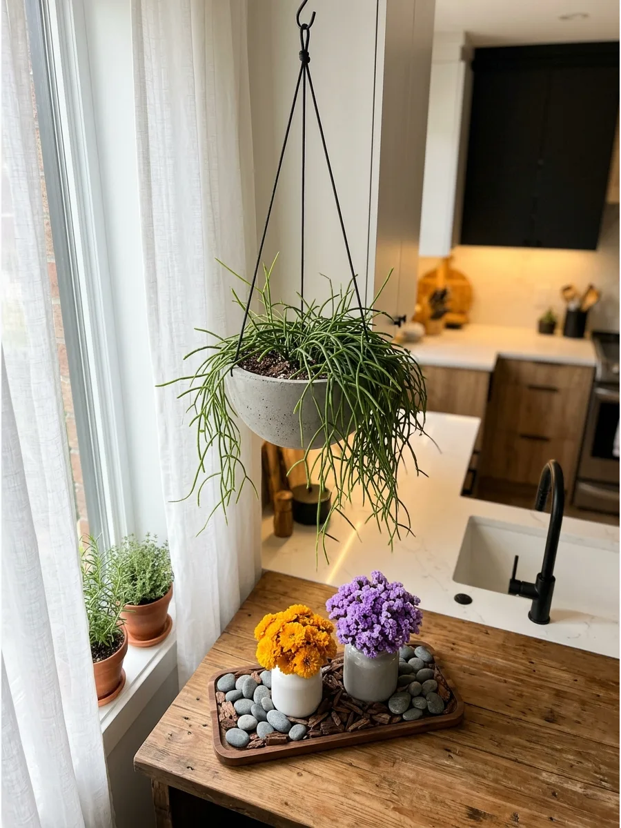 23. Hang Rhipsalis Near a Filtered-Light Window