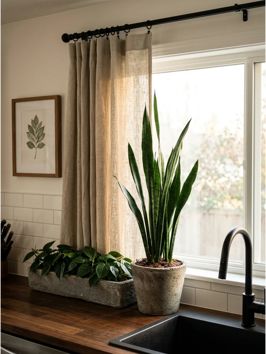 47. Choose Low-Light Plants for a North-Facing Window