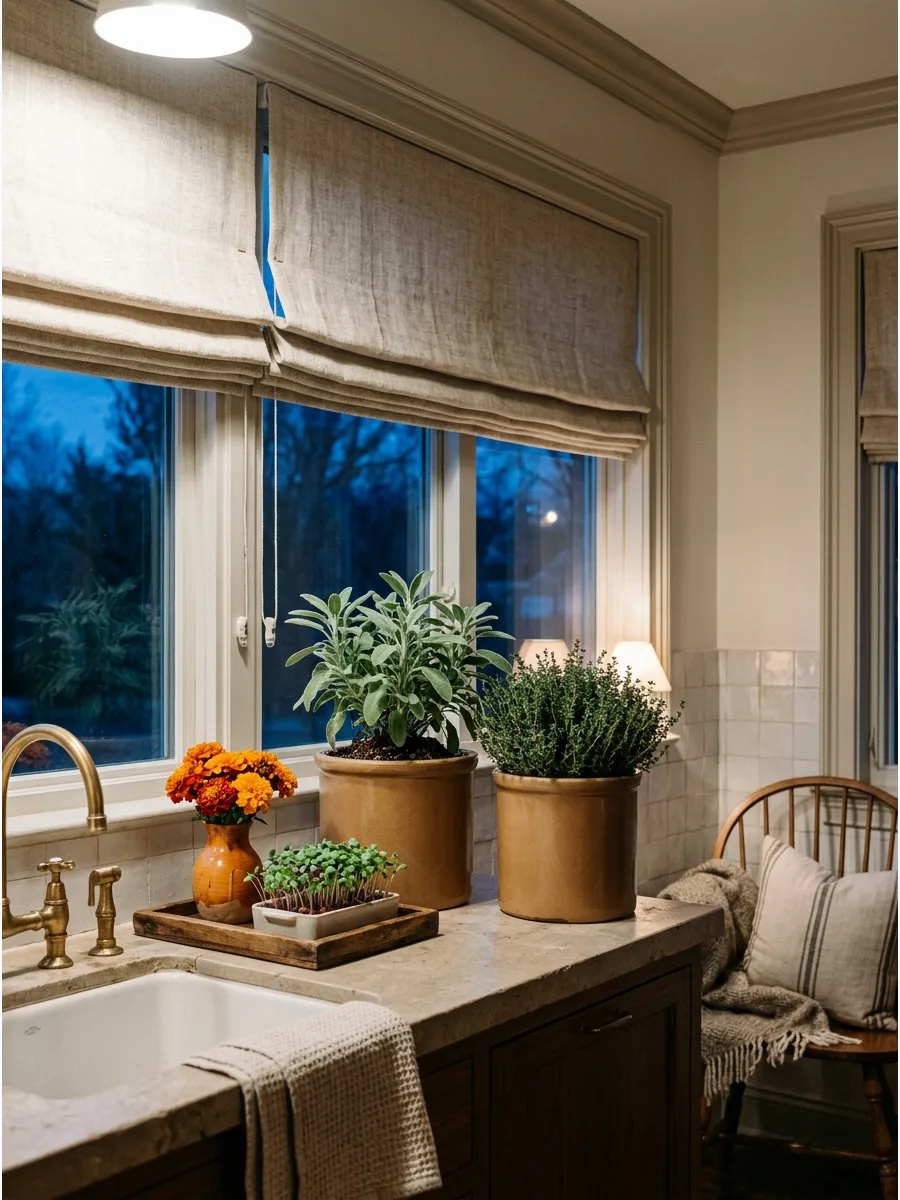 7. Combine Sage and Thyme in Coordinated Pots