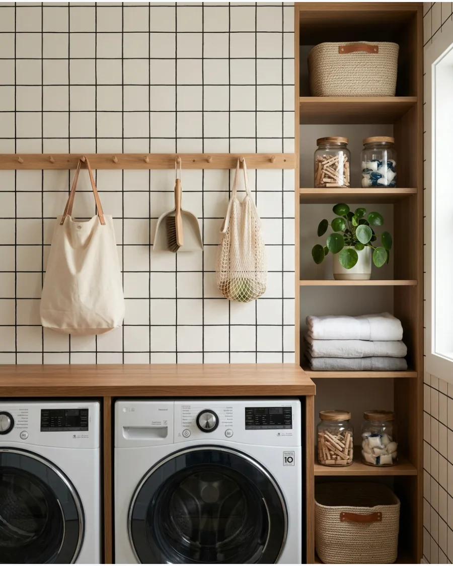 30. Modern Grid Wallpaper