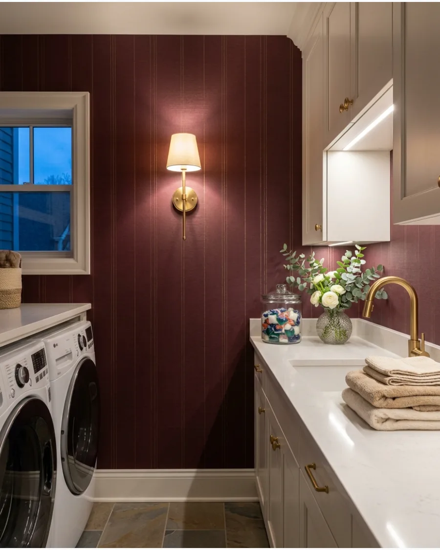 35. Burgundy Wallpaper