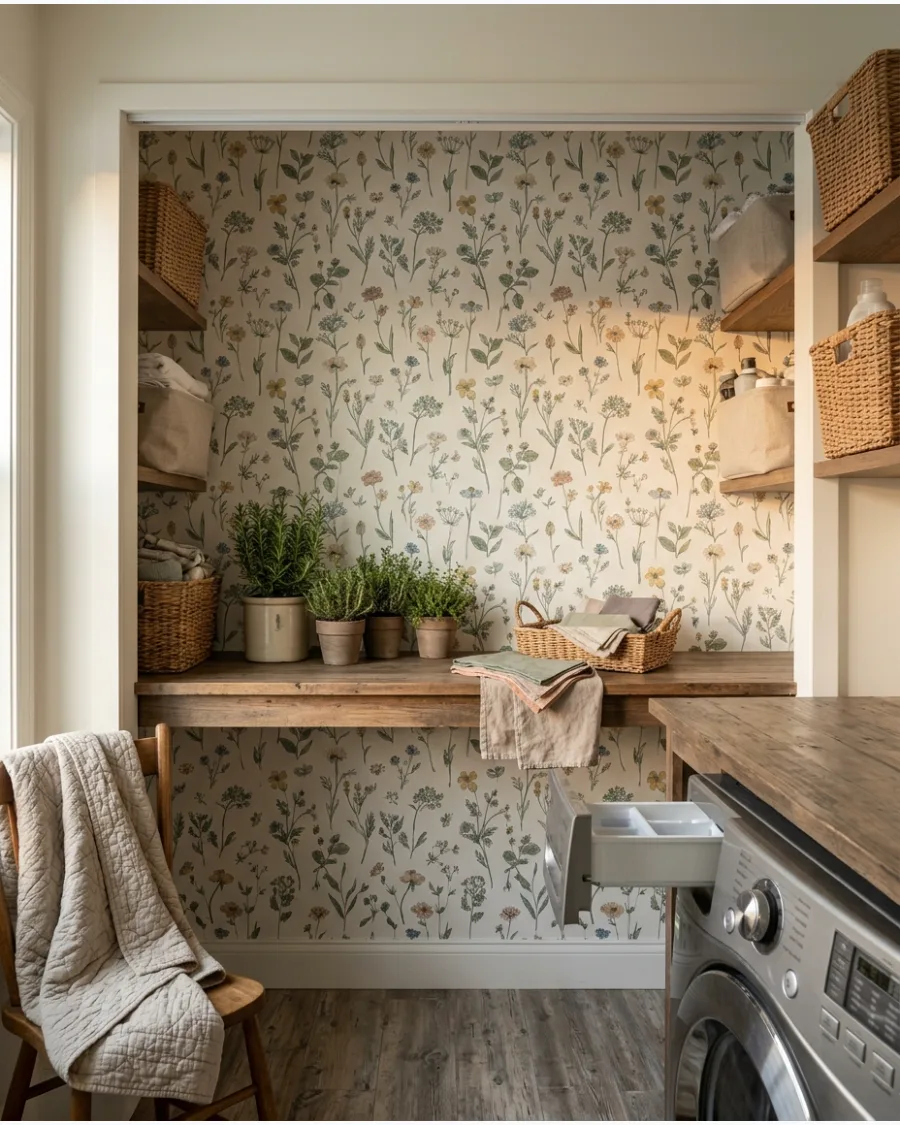 5. Wildflower Wallpaper