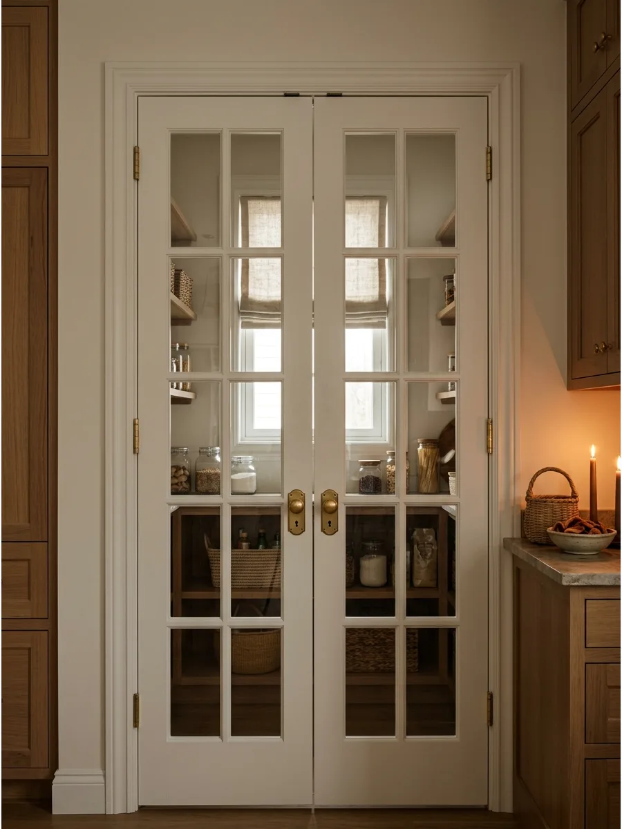 14. French Glass Pantry Doors