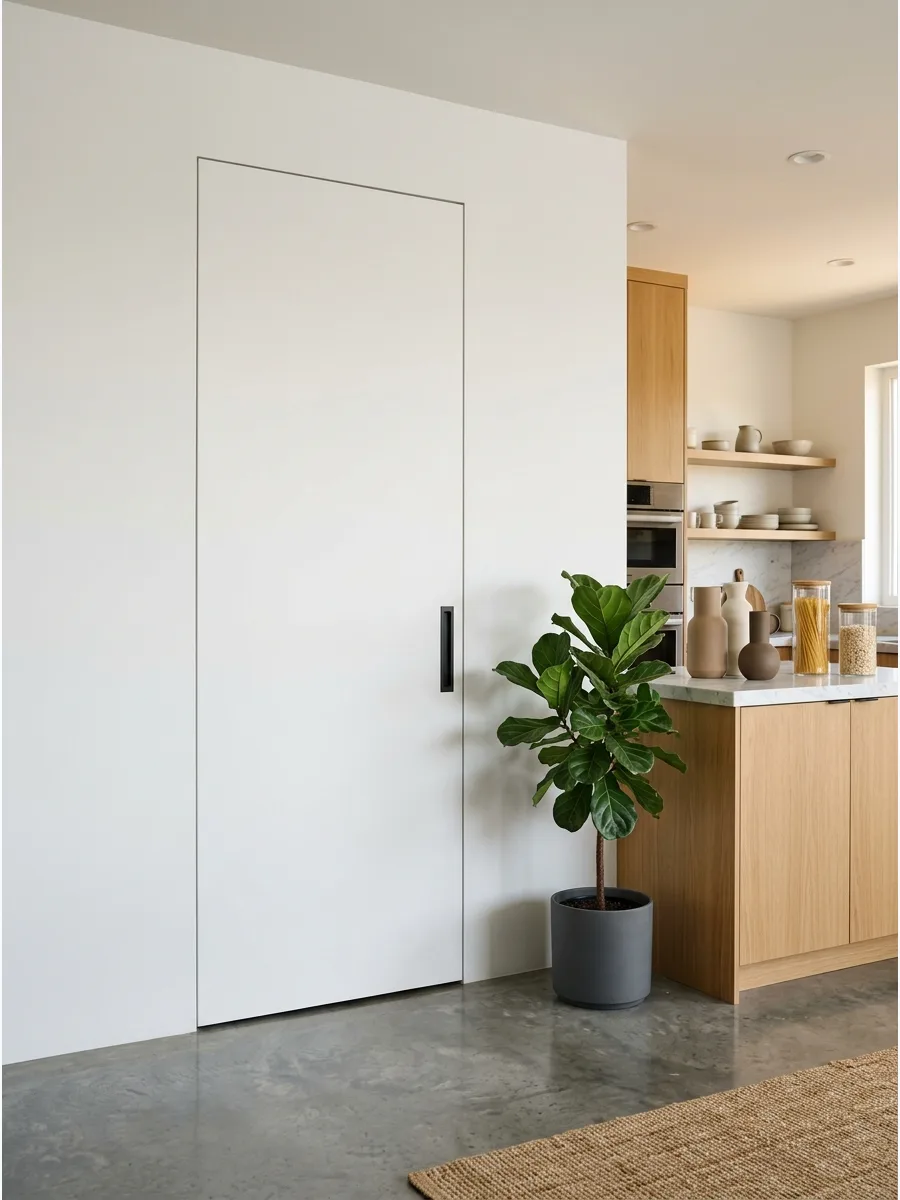 3. Flush Pantry Door