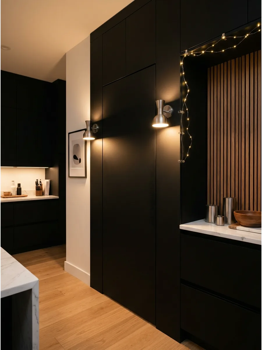 7. Handleless Pantry Door
