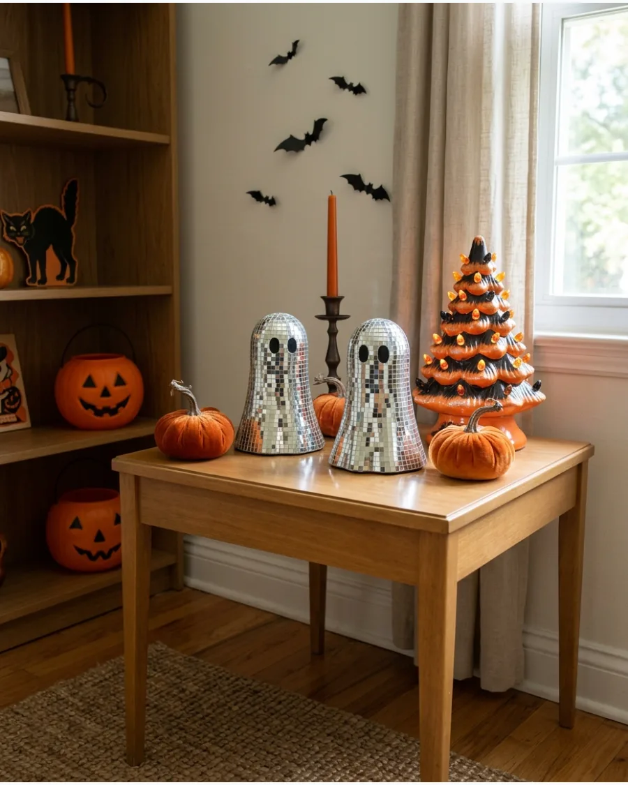 41. Groovy Disco Ghost Display