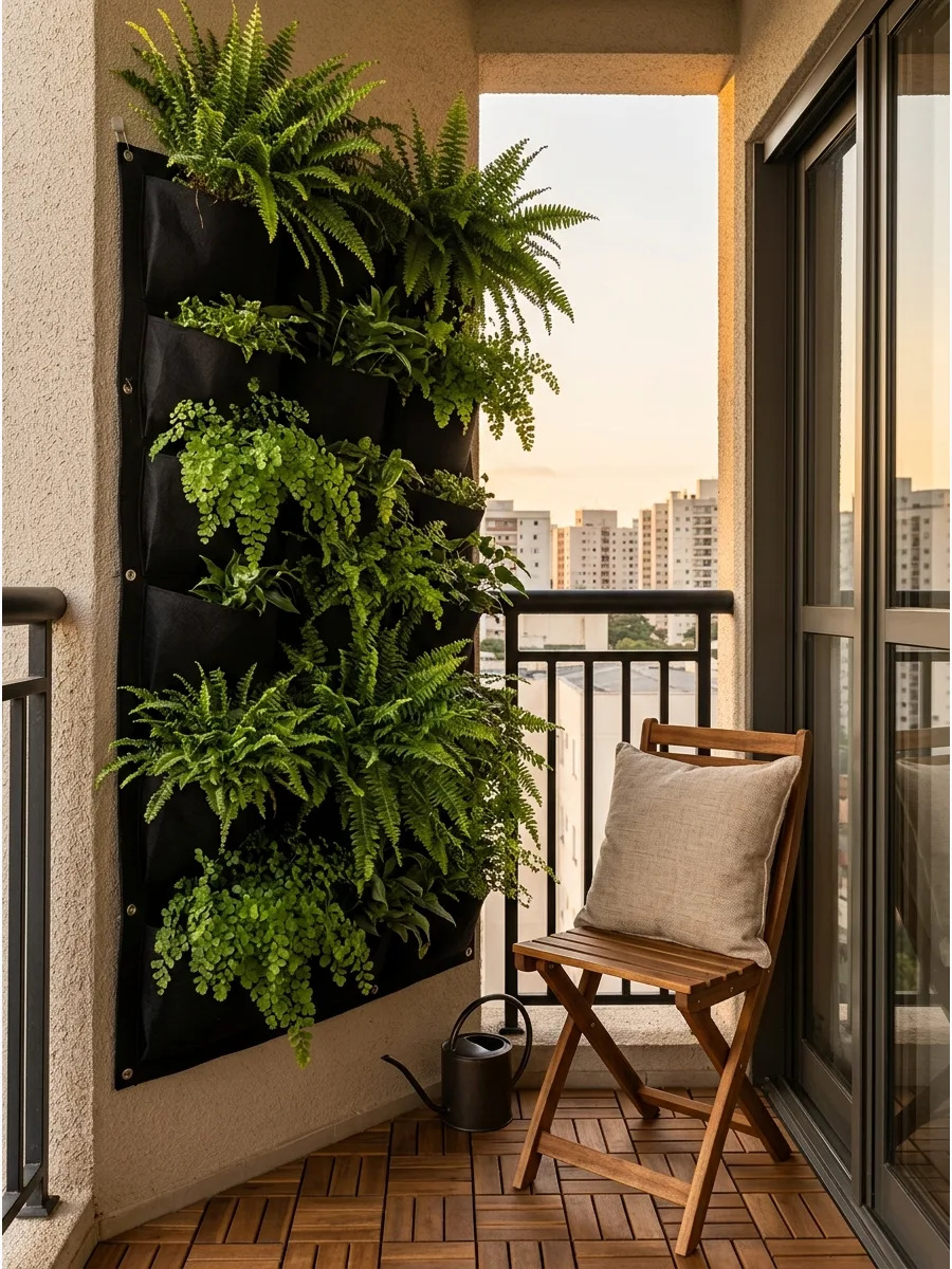 21. Vertical Garden Balcony