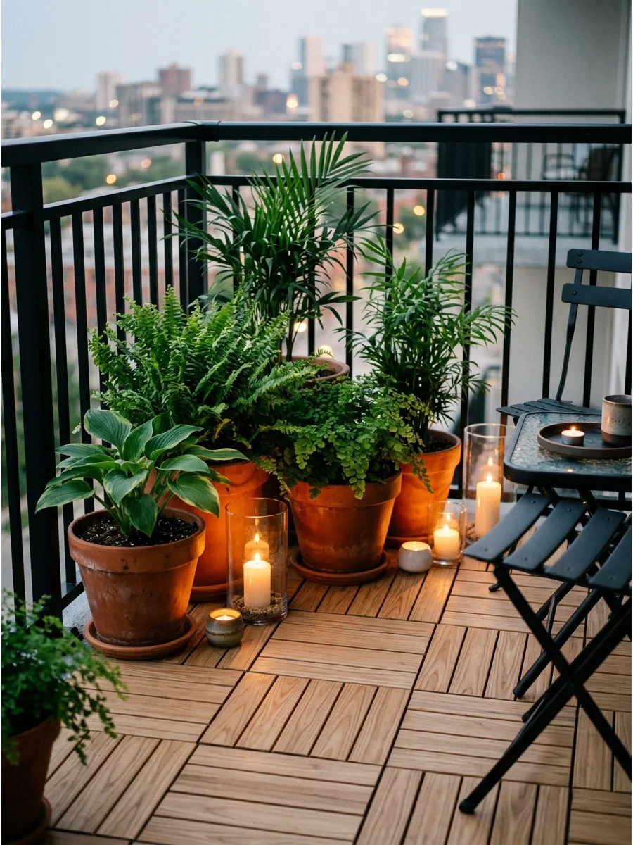 28. Green Balcony Corner