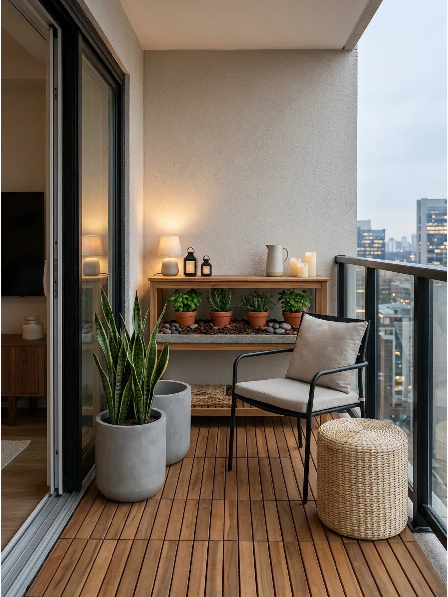 35. Organic Modern Balcony