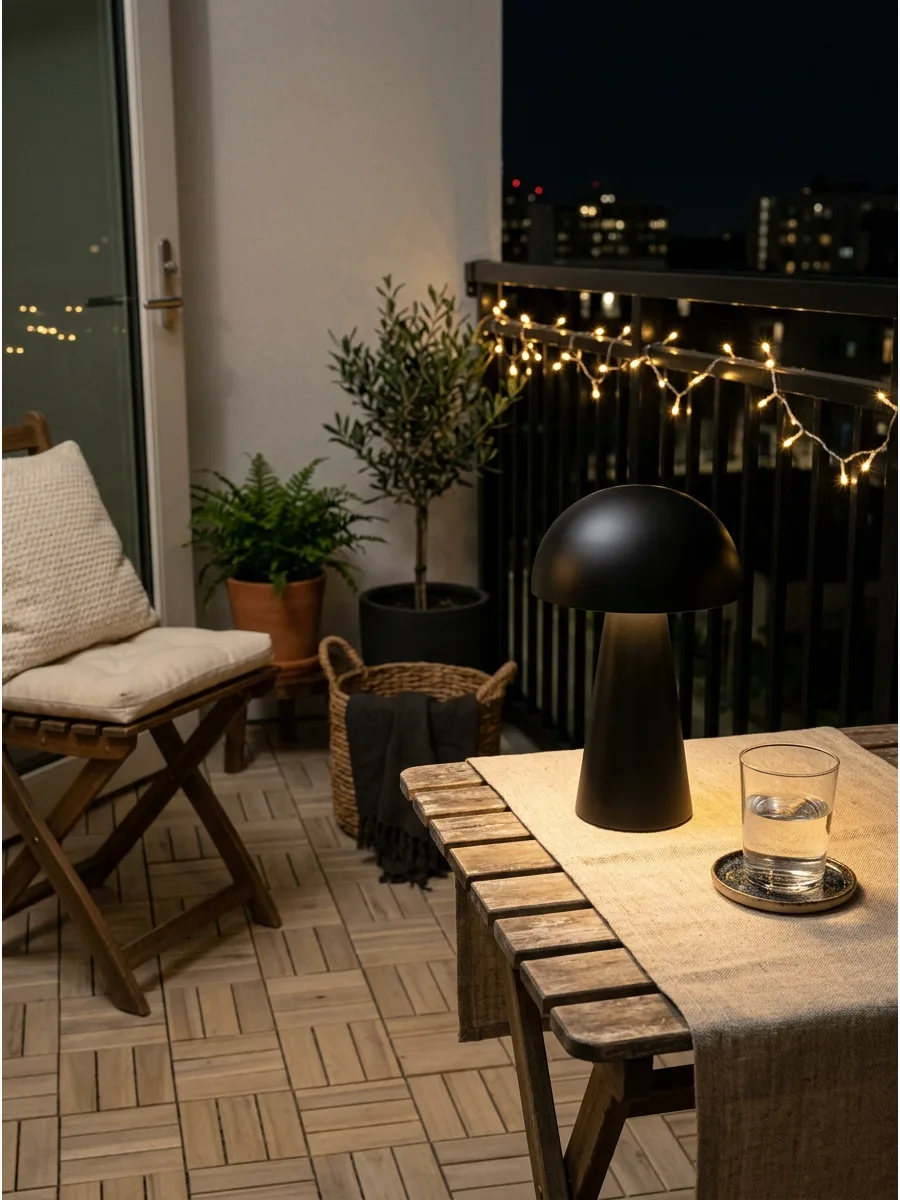 47. Rechargeable Table Lamp Balcony