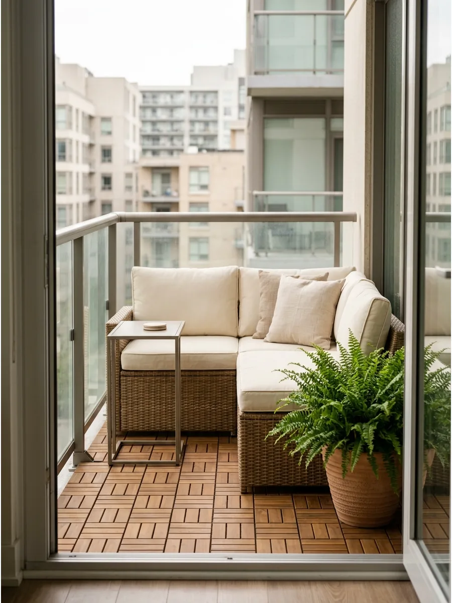 5. Corner Balcony Seating