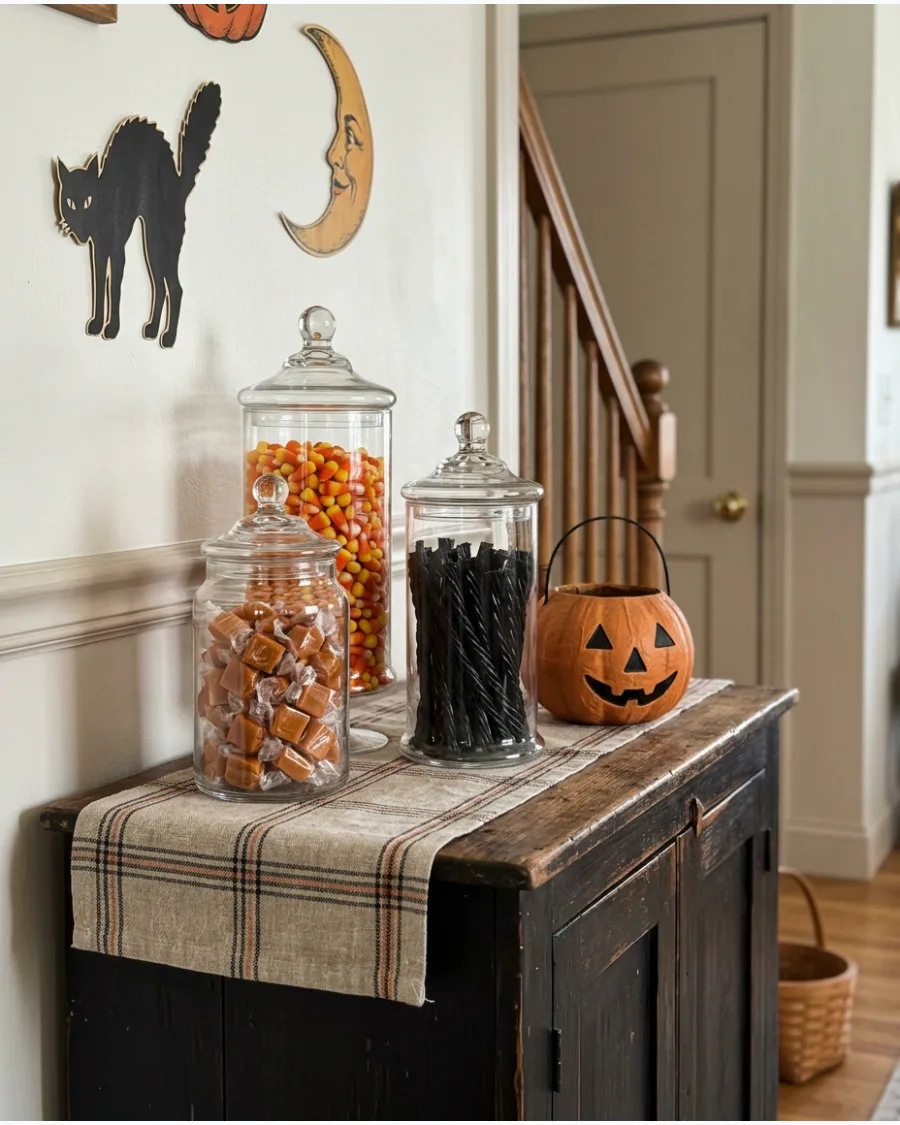 28. Old Glass Candy Jars