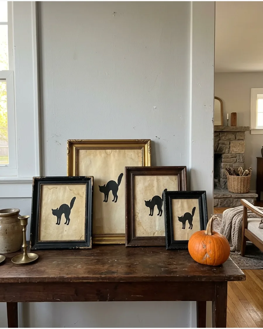 42. Antique Frame Halloween Gallery