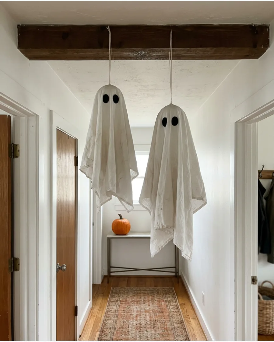 47. Handmade Sheet Ghosts