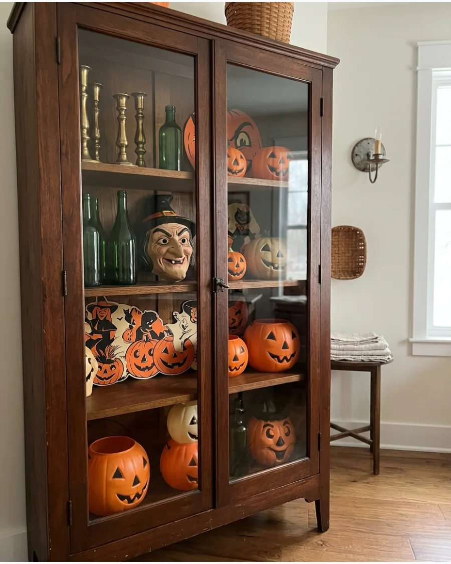 49. Antique Cabinet of Halloween Curiosities