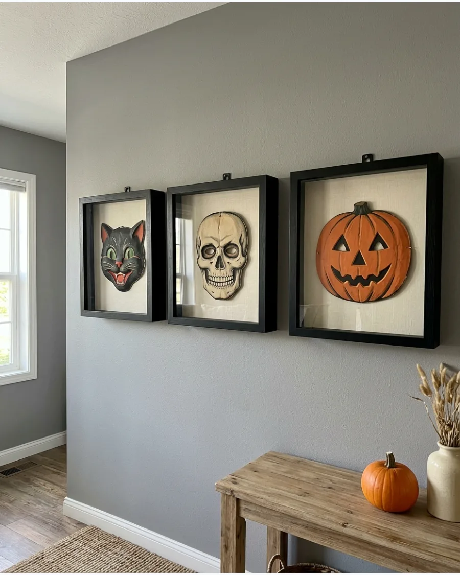 9. Vintage Halloween Masks