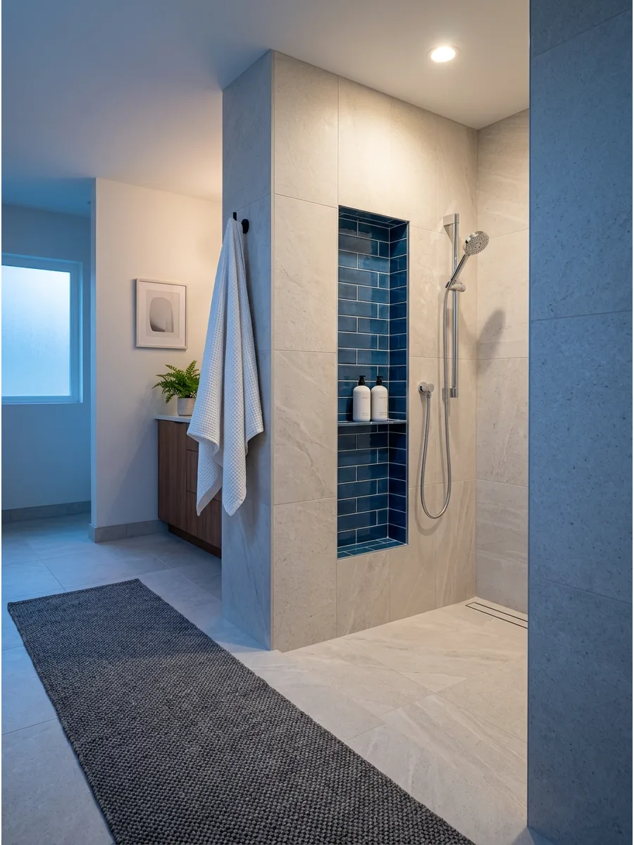 23. Niche Integrated Half Wall