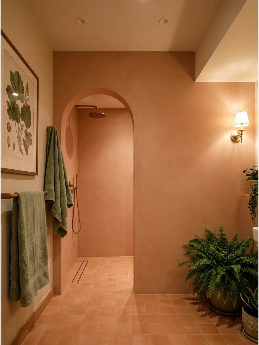 24. Full Height Shower Wall