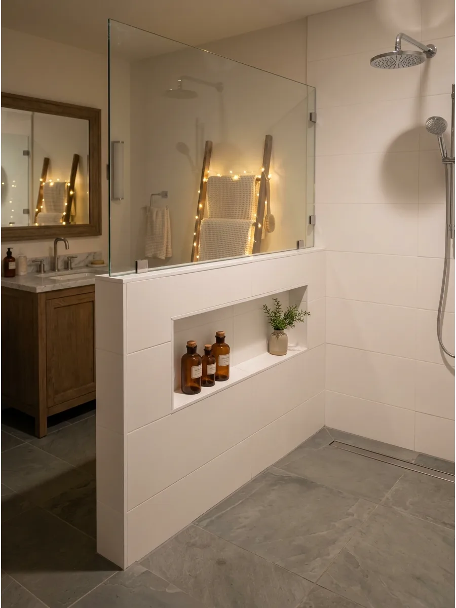 8. Glass-Free Pony Wall Niche