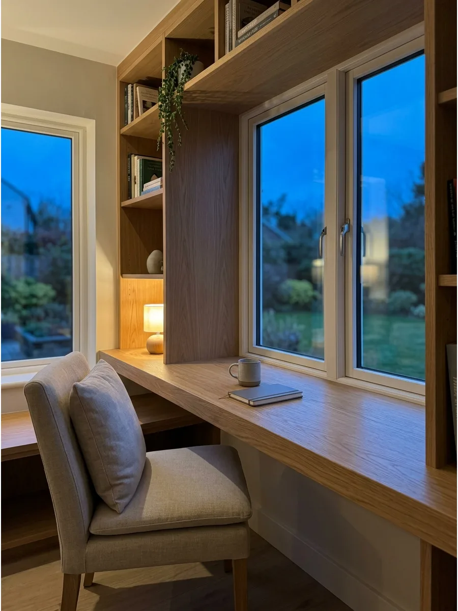 49. Multi-Use Window Reading Nook