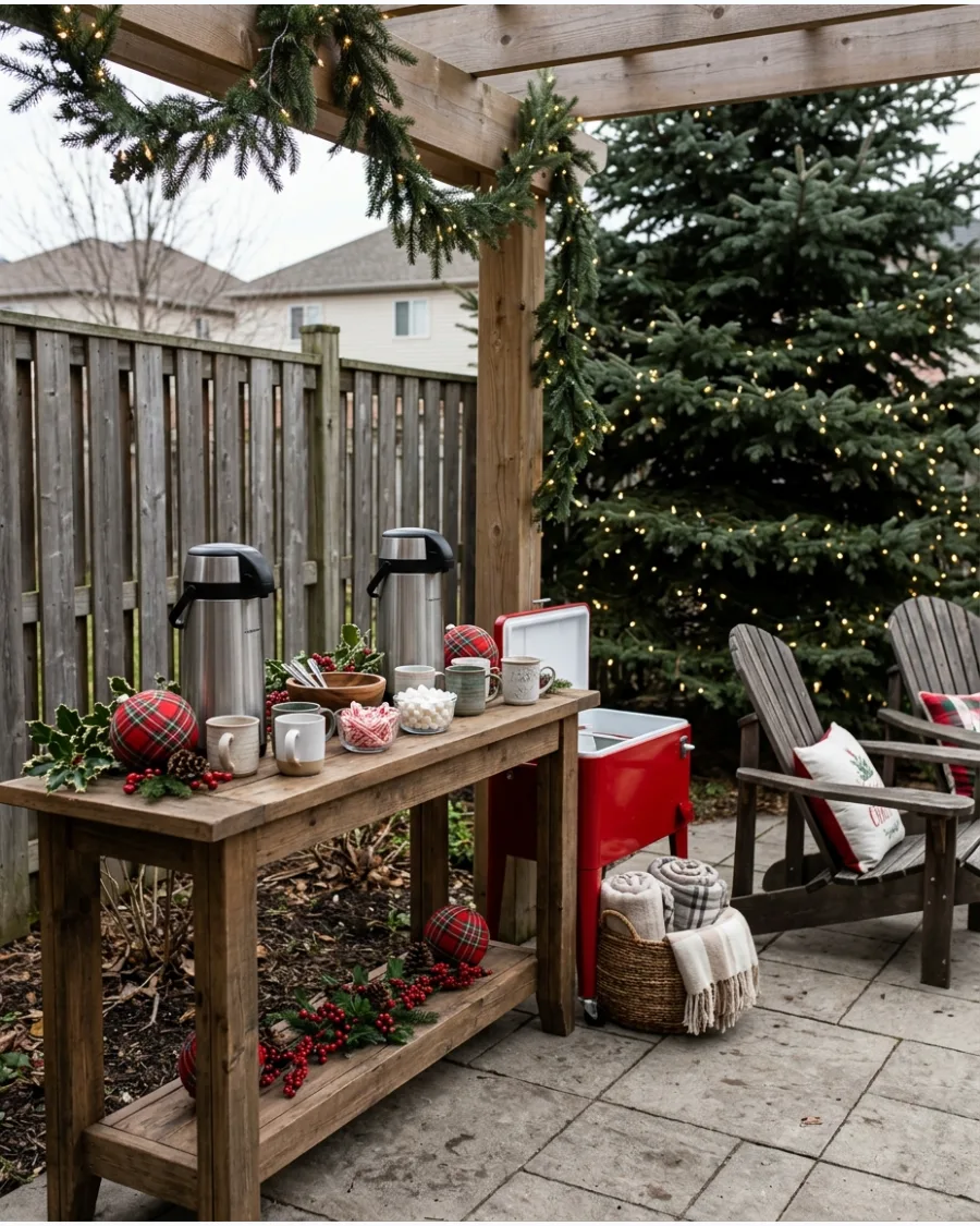 42. Christmas Hot Cocoa Station