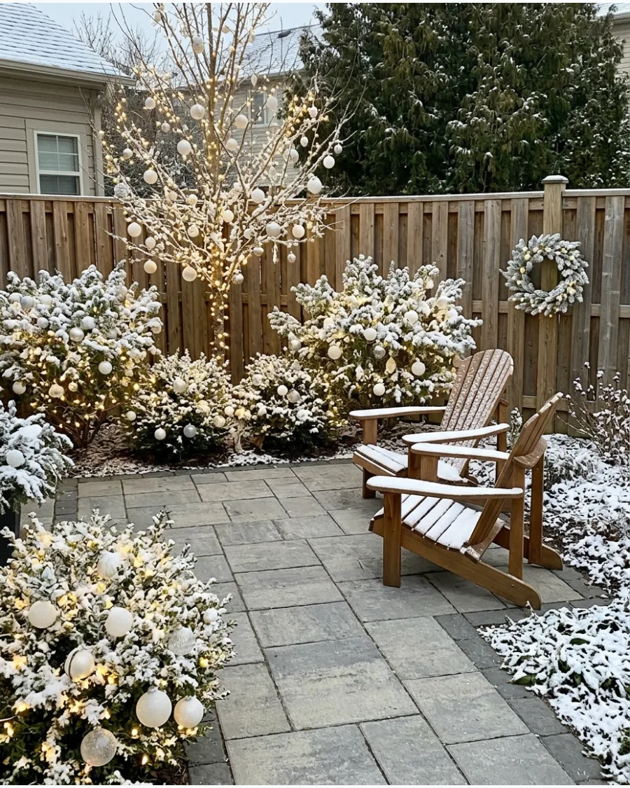 51. Backyard Winter Wonderland
