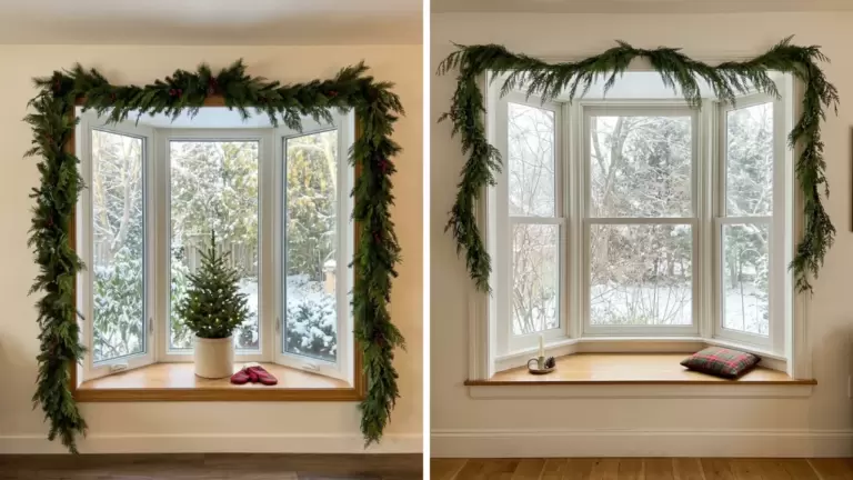 50 Christmas Bay Window Decorating Ideas