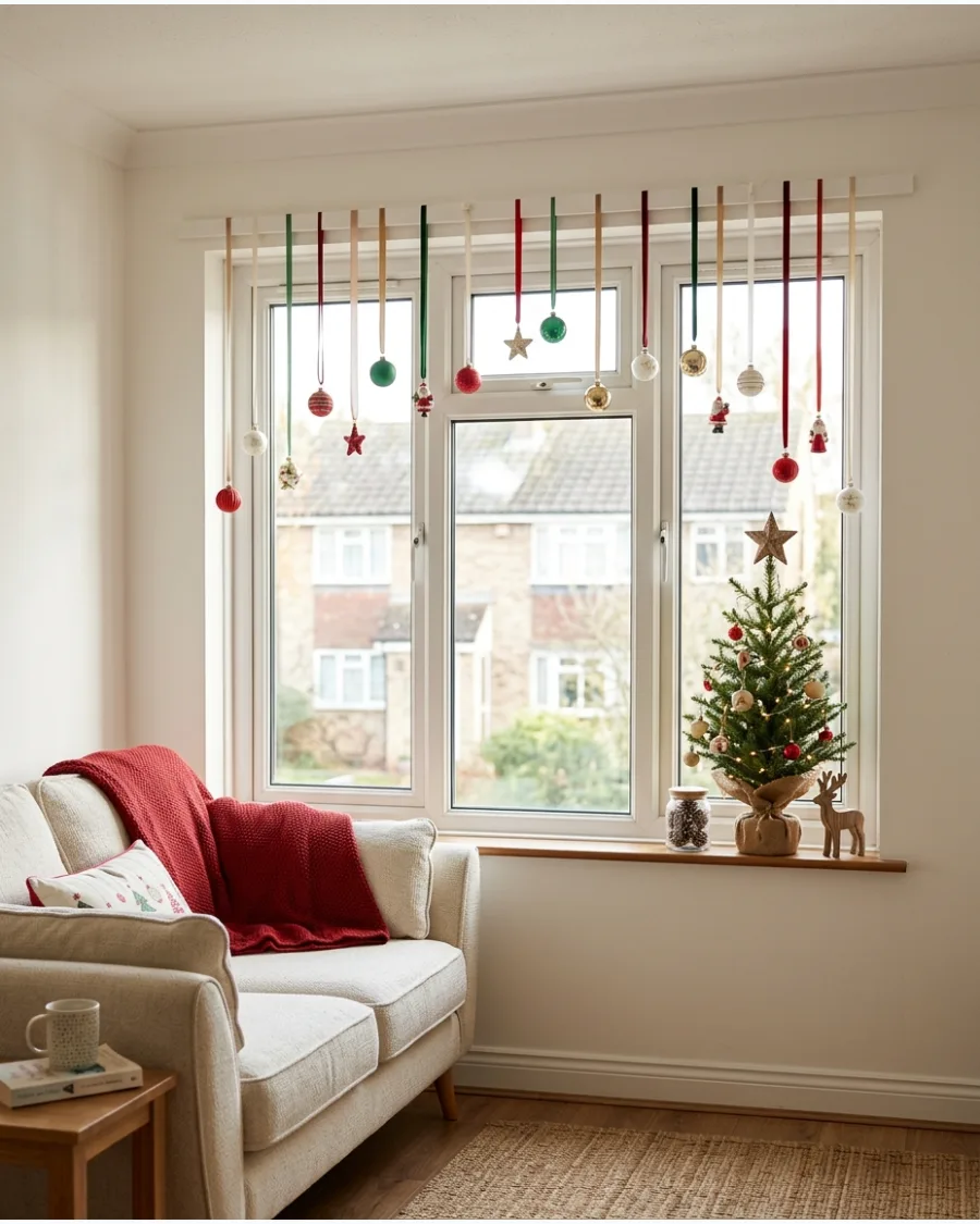 28. Ornament-Filled Apartment Window