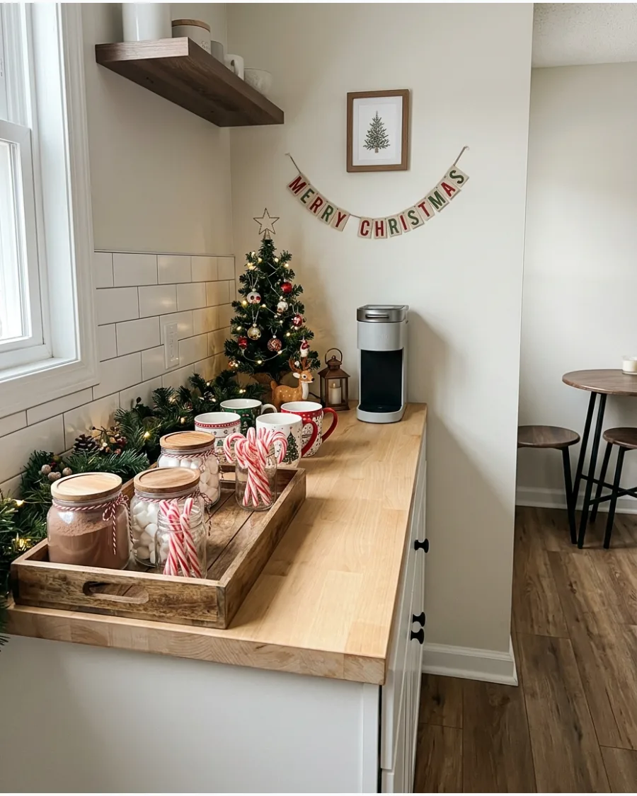 33. Christmas Coffee Bar