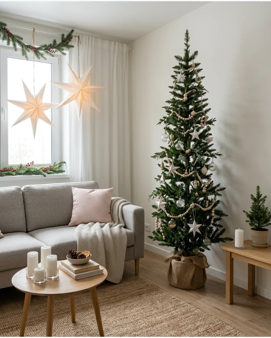 54. Scandinavian Christmas Apartment