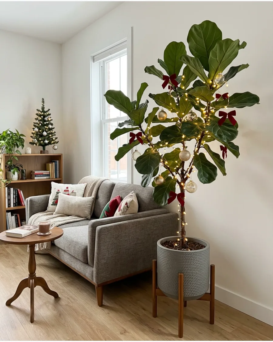 8. Decorated Apartment Houseplant
