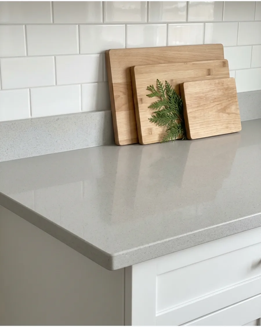42. Cutting Boards With Christmas Greenery