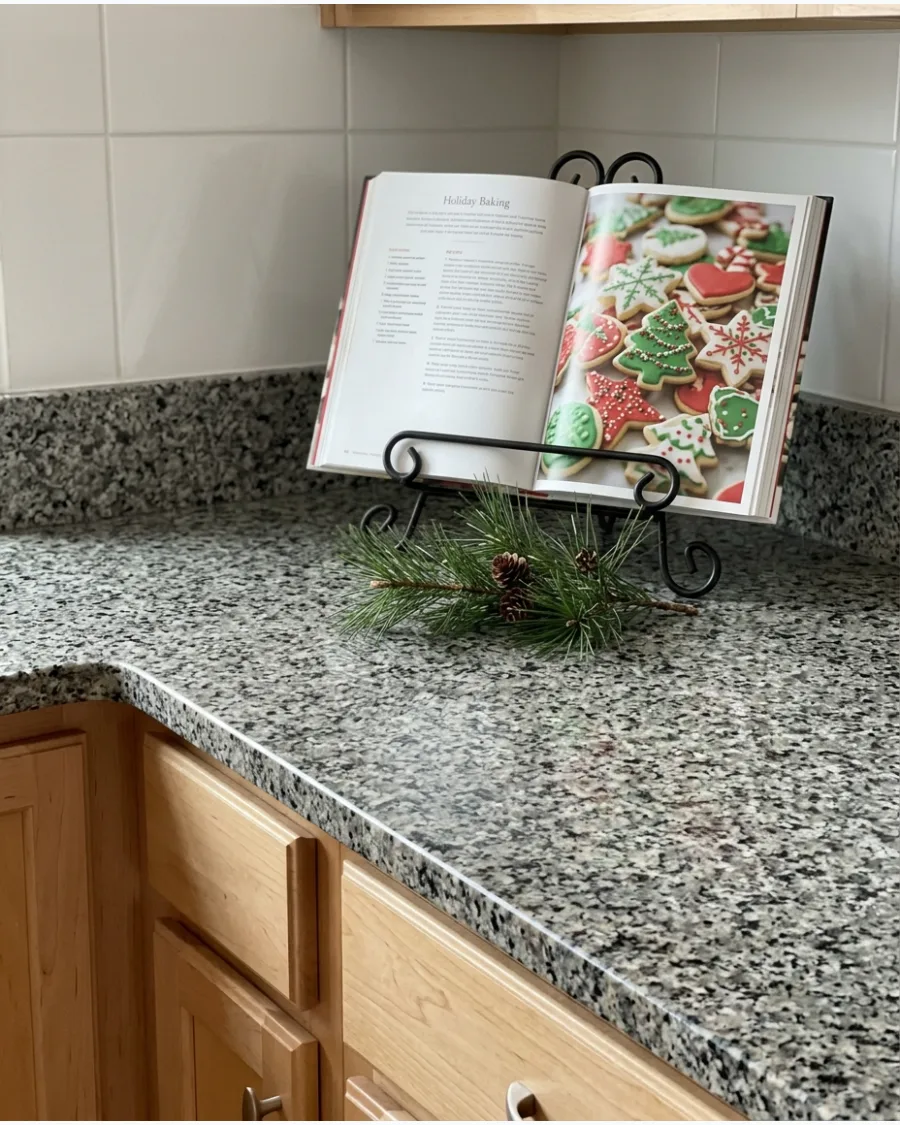 45. Christmas Cookbook Counter Display