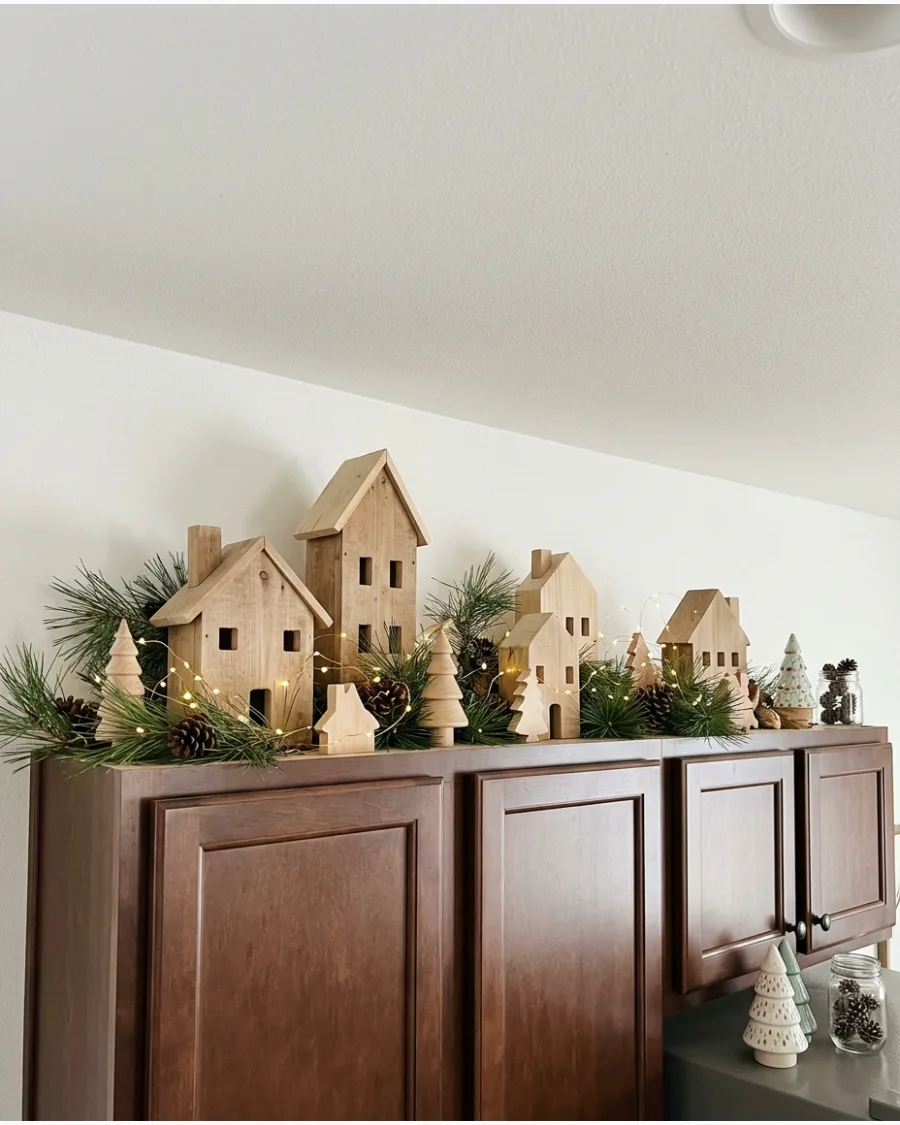 51. Wooden Houses and Natural Greenery