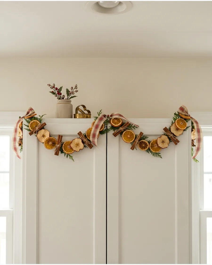 52. Dried Fruit and Cinnamon Garland
