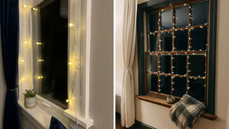 50 Indoor Christmas Window Light Ideas