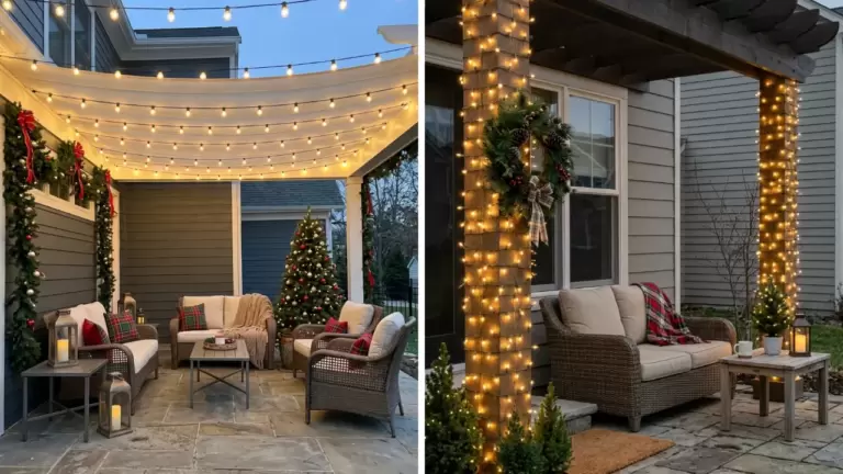 60 Christmas Patio Decorating Ideas