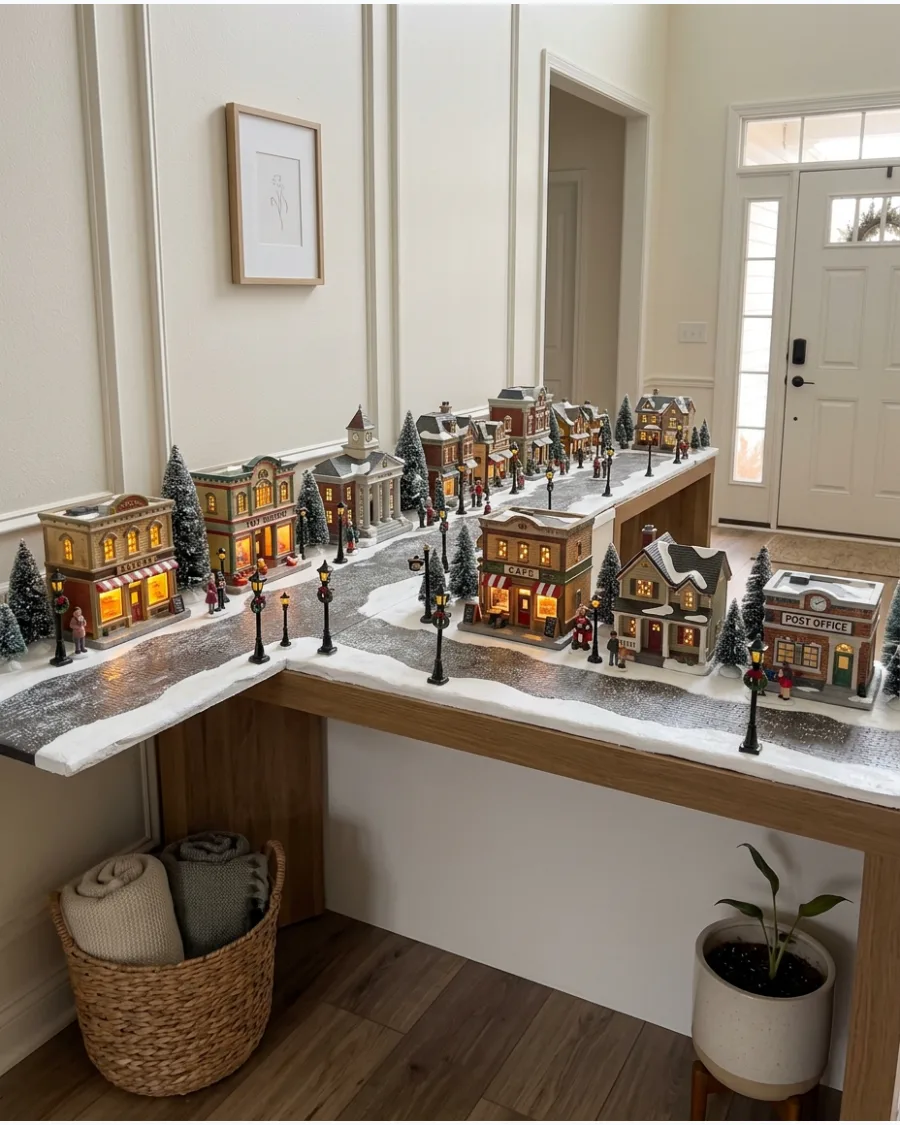 10. Long Main Street Village Layout