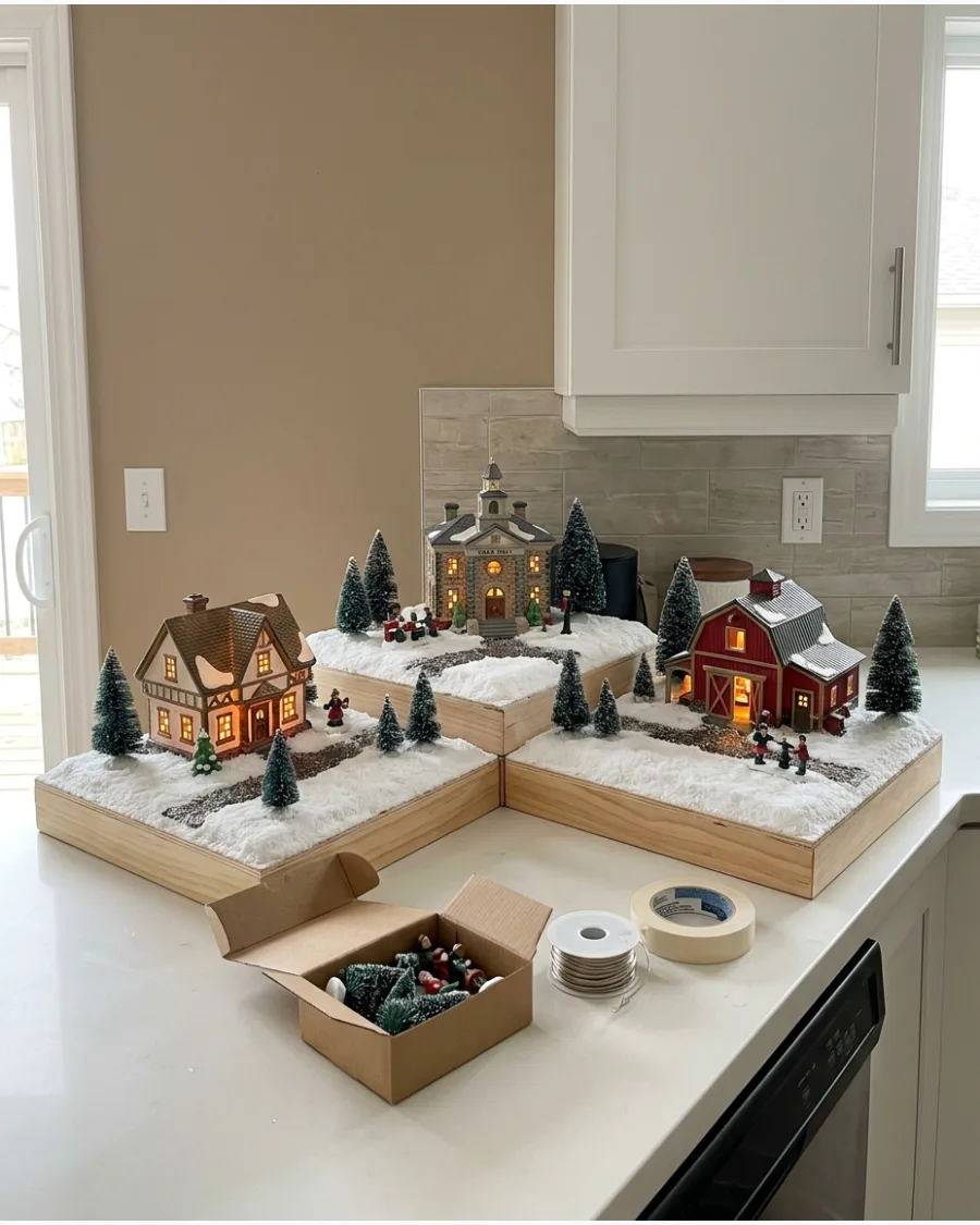 16. Modular Christmas Village Platform