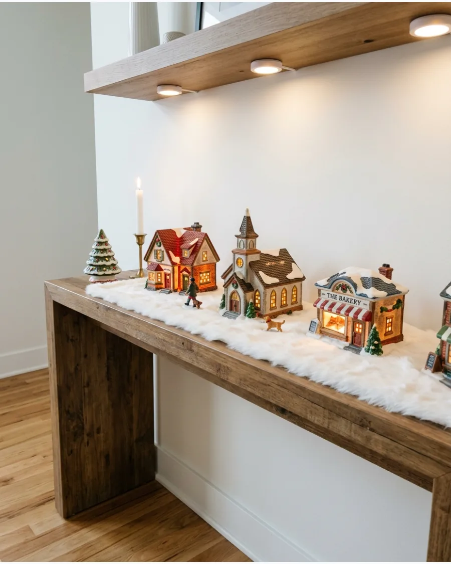 19. Narrow Depth Village Display