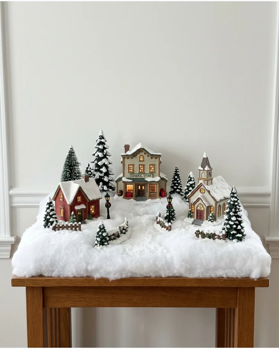 21. Deep Snow Christmas Village