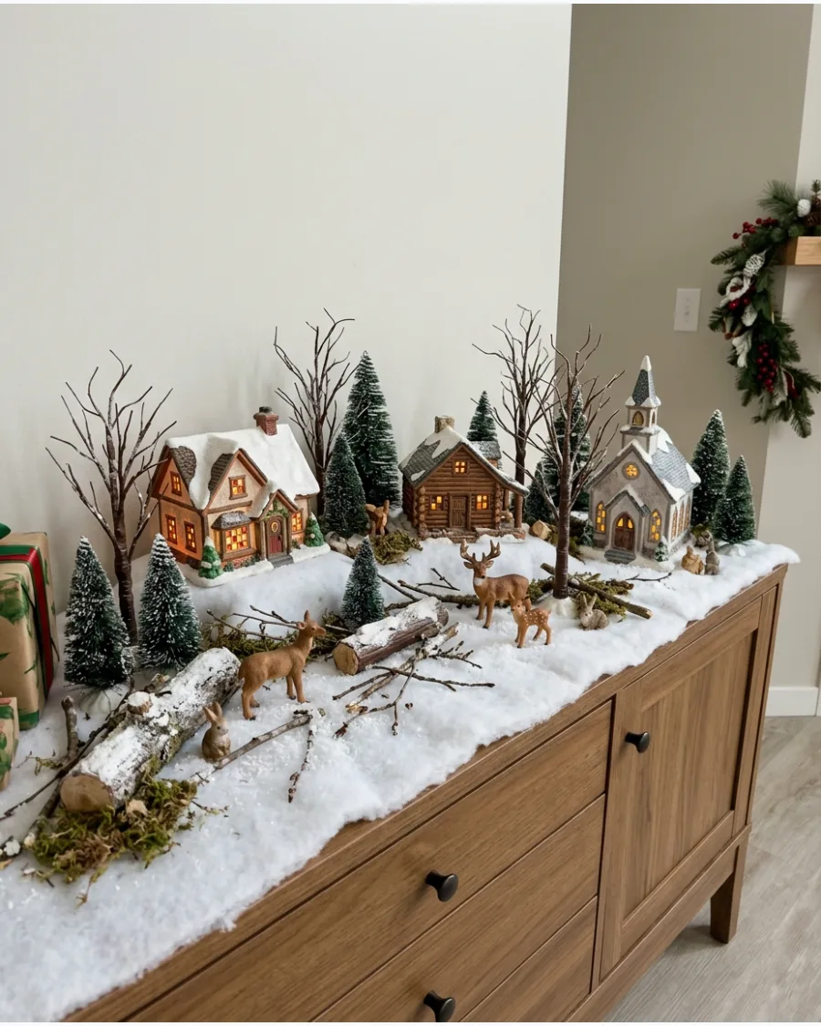 25. Winter Woodland Village