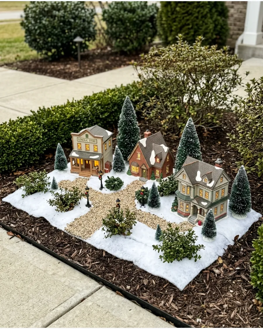 40. Realistic Miniature Village Landscaping