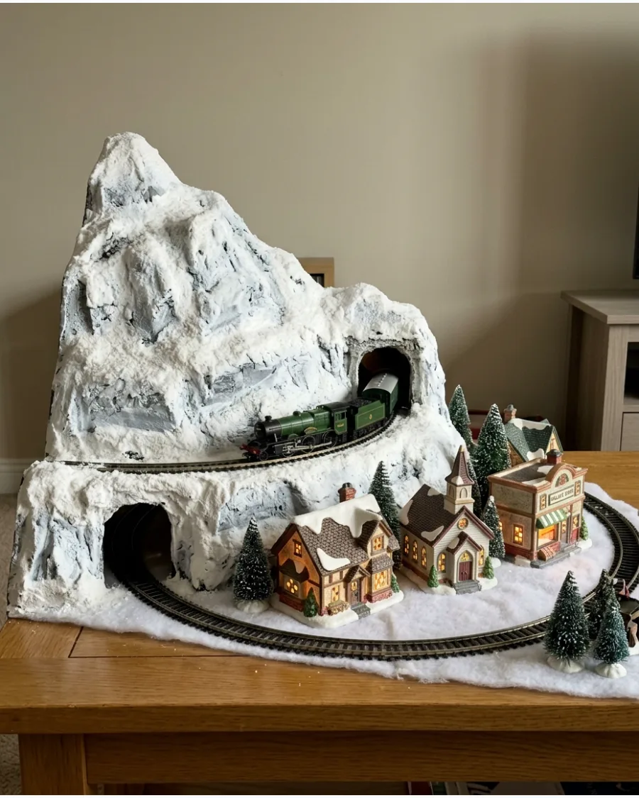 48. Mountain Train Tunnel Setup