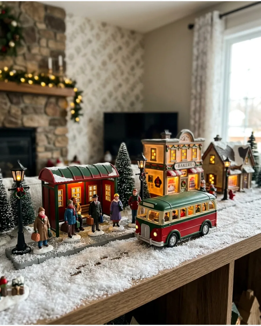 52. Christmas Village Bus Stop