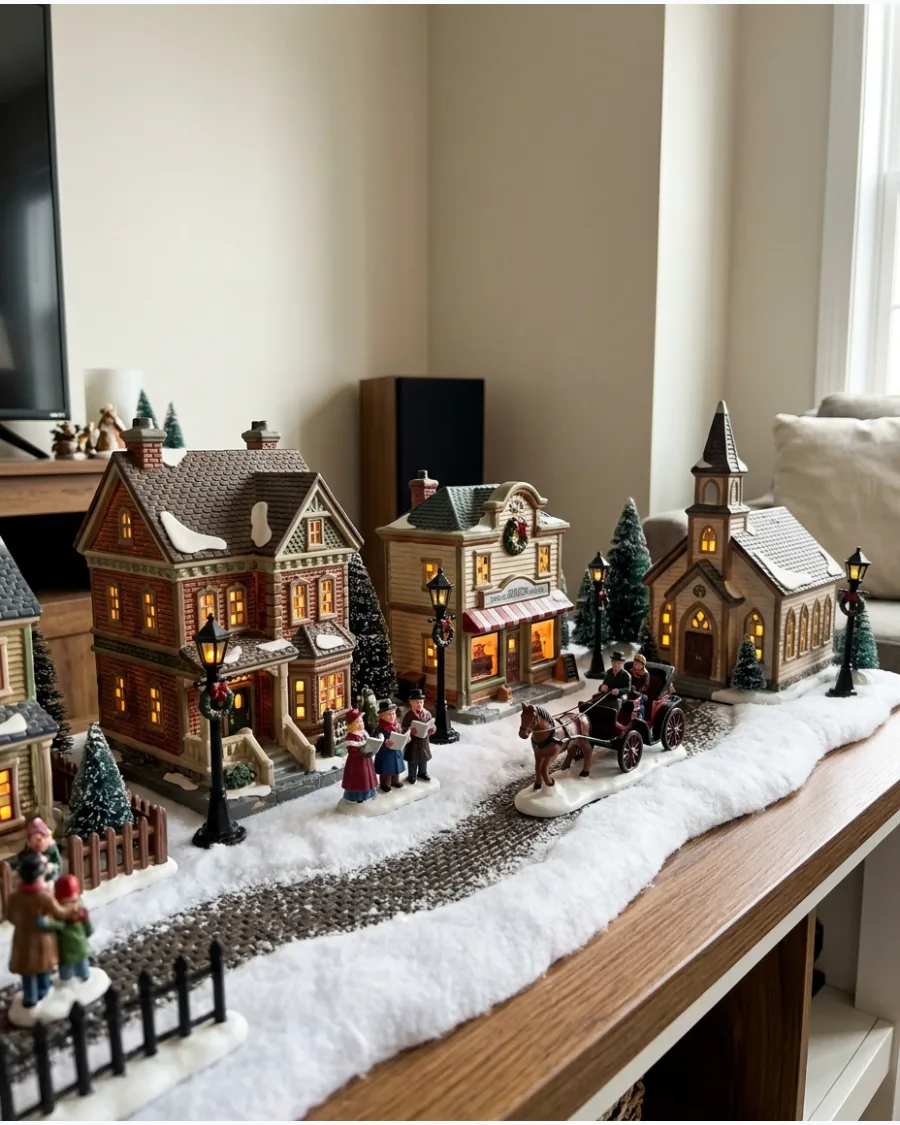 55. Victorian Christmas Village